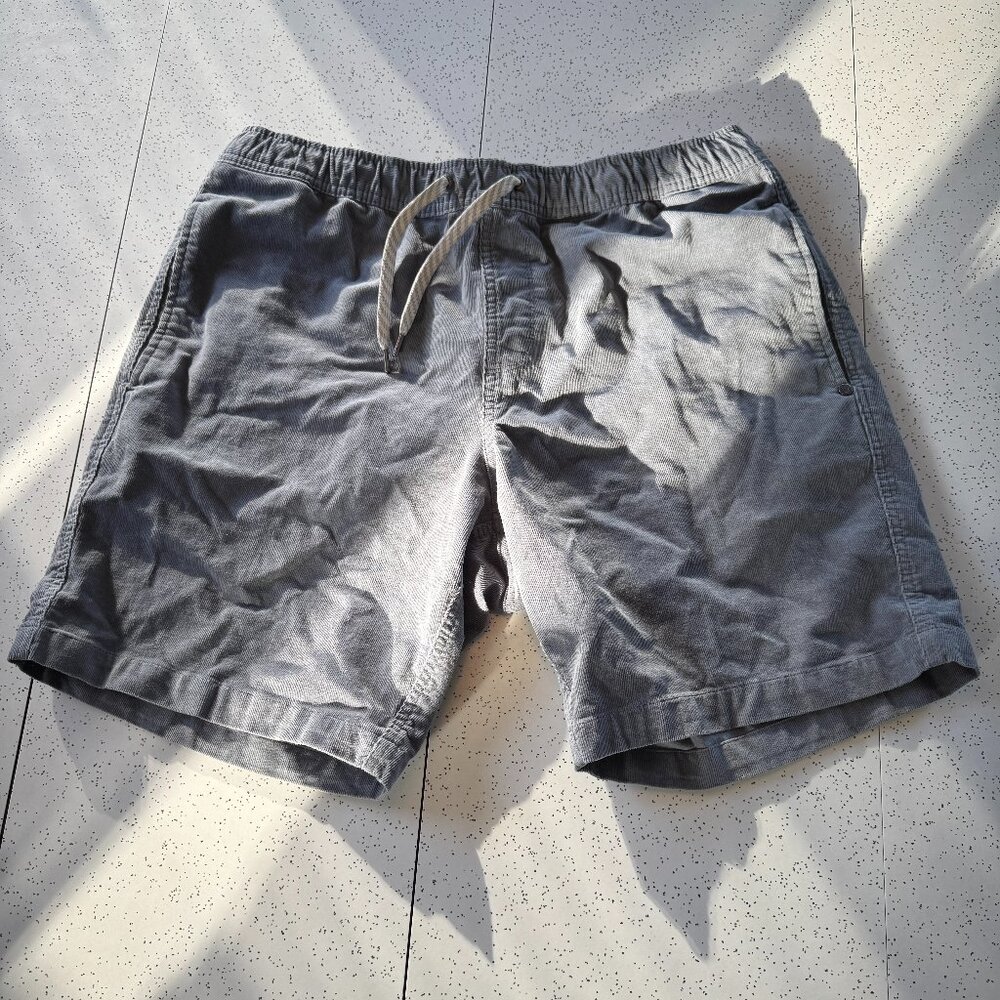 Grey Corduroy Shorts from Vuori